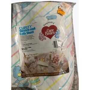Care Bears Crib Sheet Stretch-End Fits 28x52 Inch Mattress Machine Washable